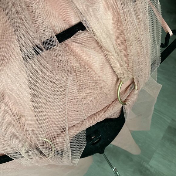 Elegant Backless Pink Dress - Picture 8 of 16